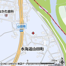 茨城県常総市水海道山田町1016周辺の地図