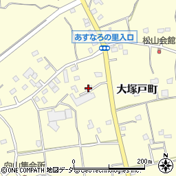 茨城県常総市大塚戸町524周辺の地図