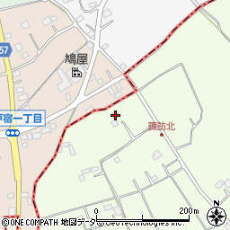 埼玉県桶川市川田谷6591周辺の地図