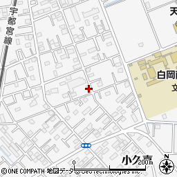 埼玉県白岡市小久喜201-1周辺の地図