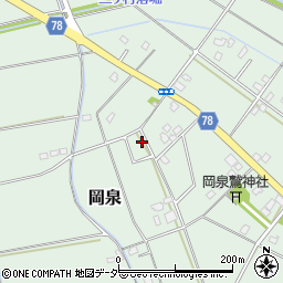 埼玉県白岡市岡泉1072周辺の地図