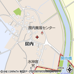 茨城県つくば市房内289周辺の地図