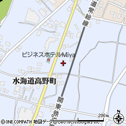 茨城県常総市水海道高野町2306周辺の地図