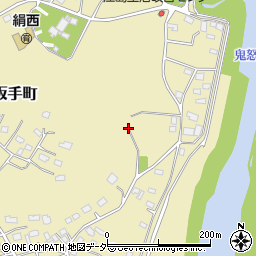 茨城県常総市坂手町884周辺の地図