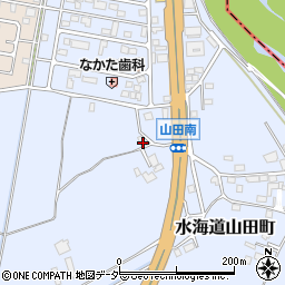 茨城県常総市水海道山田町1265周辺の地図