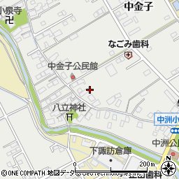 長野県諏訪市中洲3198周辺の地図