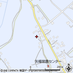 茨城県行方市矢幡1168周辺の地図