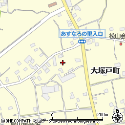 茨城県常総市大塚戸町523周辺の地図