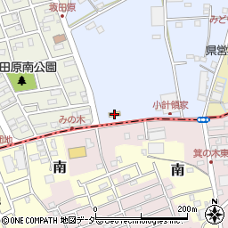 ミニストップ桶川小針領家店周辺の地図