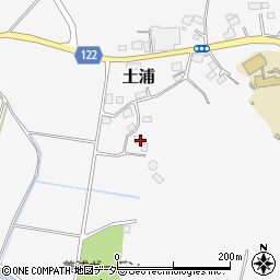 茨城県稲敷郡美浦村土浦1193周辺の地図