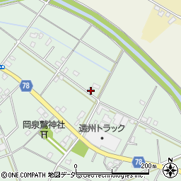 埼玉県白岡市岡泉1410周辺の地図