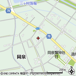 埼玉県白岡市岡泉1093周辺の地図