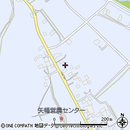 茨城県行方市矢幡553周辺の地図