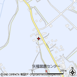 茨城県行方市矢幡727周辺の地図
