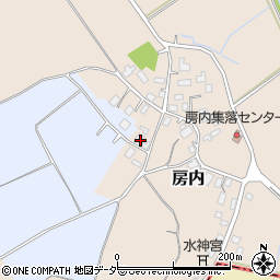 茨城県つくば市房内298周辺の地図