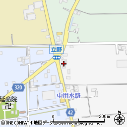 東武自動車整備工場周辺の地図
