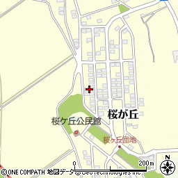 茨城県つくば市桜が丘13周辺の地図