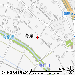 埼玉県東松山市今泉172周辺の地図