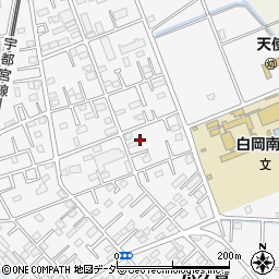 埼玉県白岡市小久喜828-1周辺の地図