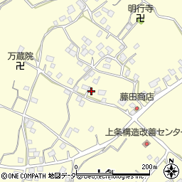 茨城県阿見町（稲敷郡）上条周辺の地図