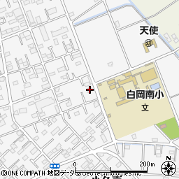 埼玉県白岡市小久喜822-3周辺の地図
