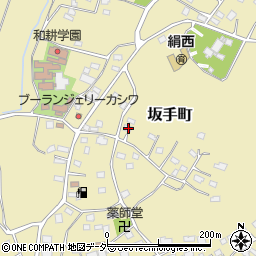 茨城県常総市坂手町934周辺の地図