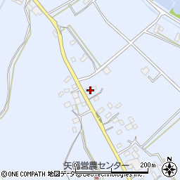 茨城県行方市矢幡550周辺の地図