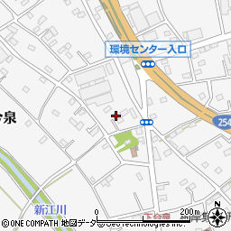 埼玉県東松山市今泉235周辺の地図