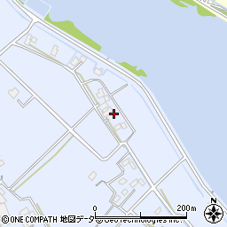 茨城県行方市矢幡58周辺の地図