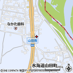 茨城県常総市水海道山田町1001周辺の地図
