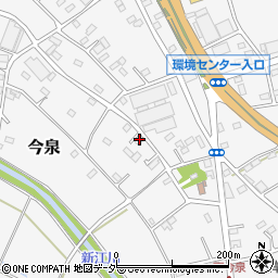 埼玉県東松山市今泉227-2周辺の地図
