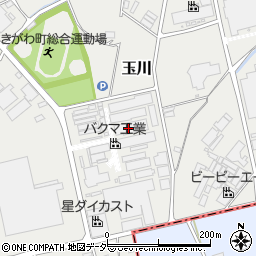 バクマ工業株式会社　埼玉工場周辺の地図