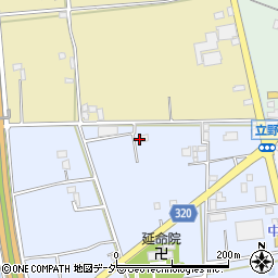 埼玉県春日部市立野454周辺の地図