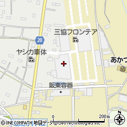 三協フロンテア株式会社　茨城工場周辺の地図