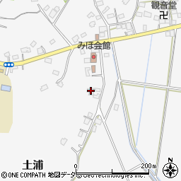 茨城県稲敷郡美浦村土浦1598周辺の地図