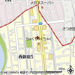イエローハット蓮田店周辺の地図