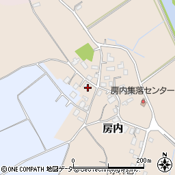 茨城県つくば市房内296周辺の地図