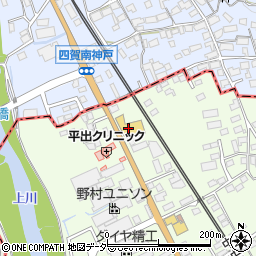 長野トヨタ　茅野店周辺の地図