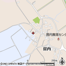 茨城県つくば市房内210周辺の地図
