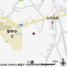 茨城県稲敷郡美浦村土浦周辺の地図