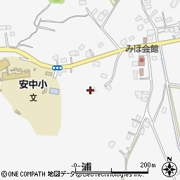 茨城県美浦村（稲敷郡）土浦周辺の地図