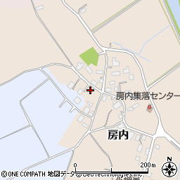 茨城県つくば市房内211周辺の地図