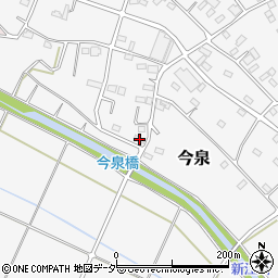 埼玉県東松山市今泉164周辺の地図