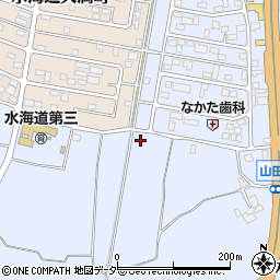 茨城県常総市水海道山田町1299周辺の地図