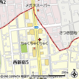七輪房 蓮田店周辺の地図