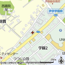 ワークマン伊奈羽貫店周辺の地図