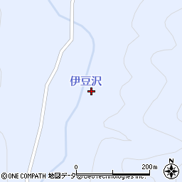 伊豆沢周辺の地図