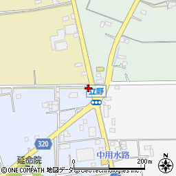 埼玉県春日部市立野529周辺の地図