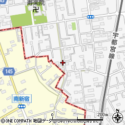 埼玉県白岡市小久喜74-8周辺の地図