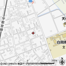 埼玉県白岡市小久喜837-3周辺の地図